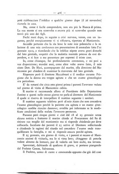 La ginecologia moderna rivista italiana di ostetricia e ginecologia e di psicologia, medicina legale e sociologia ginecologica