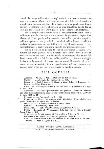 La ginecologia moderna rivista italiana di ostetricia e ginecologia e di psicologia, medicina legale e sociologia ginecologica