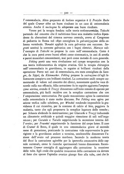 La ginecologia moderna rivista italiana di ostetricia e ginecologia e di psicologia, medicina legale e sociologia ginecologica