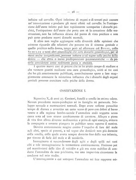 La ginecologia moderna rivista italiana di ostetricia e ginecologia e di psicologia, medicina legale e sociologia ginecologica