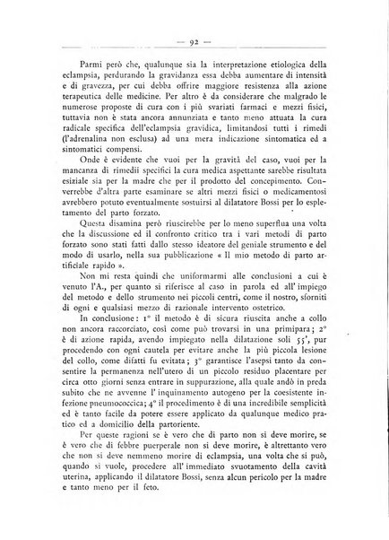 La ginecologia moderna rivista italiana di ostetricia e ginecologia e di psicologia, medicina legale e sociologia ginecologica