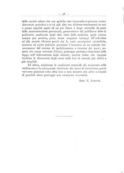 La ginecologia moderna rivista italiana di ostetricia e ginecologia e di psicologia, medicina legale e sociologia ginecologica