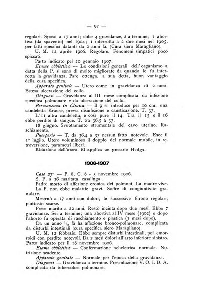 La ginecologia moderna rivista italiana di ostetricia e ginecologia e di psicologia, medicina legale e sociologia ginecologica