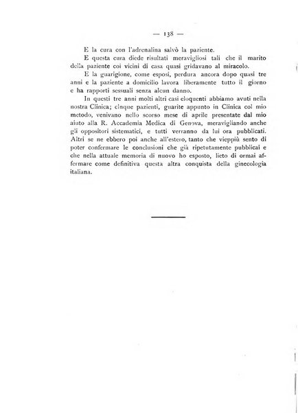 La ginecologia moderna rivista italiana di ostetricia e ginecologia e di psicologia, medicina legale e sociologia ginecologica