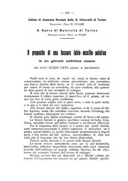 La ginecologia moderna rivista italiana di ostetricia e ginecologia e di psicologia, medicina legale e sociologia ginecologica