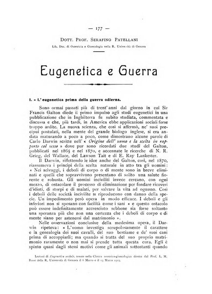 La ginecologia moderna rivista italiana di ostetricia e ginecologia e di psicologia, medicina legale e sociologia ginecologica