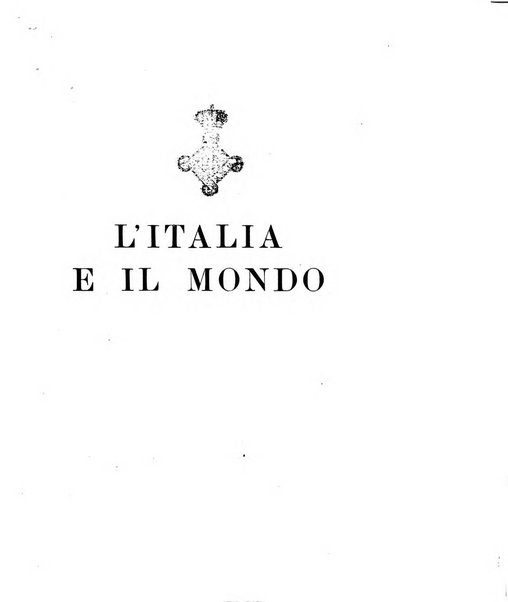 L'Italia e il mondo rassegna mensile delle migrazioni. --a. 8, n. 12 (dic. 1928)