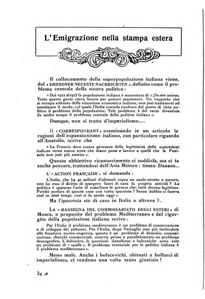 L'Italia e il mondo rassegna mensile delle migrazioni. --a. 8, n. 12 (dic. 1928)