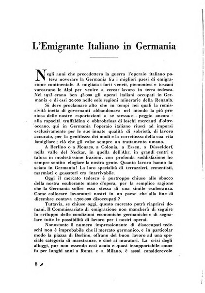 L'Italia e il mondo rassegna mensile delle migrazioni. --a. 8, n. 12 (dic. 1928)