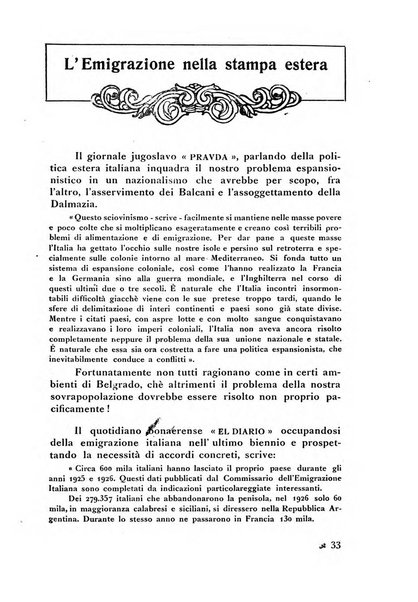 L'Italia e il mondo rassegna mensile delle migrazioni. --a. 8, n. 12 (dic. 1928)