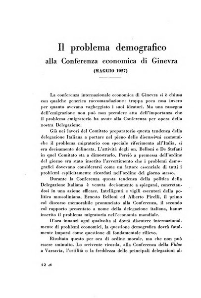 L'Italia e il mondo rassegna mensile delle migrazioni. --a. 8, n. 12 (dic. 1928)