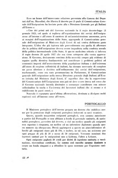 L'Italia e il mondo rassegna mensile delle migrazioni. --a. 8, n. 12 (dic. 1928)