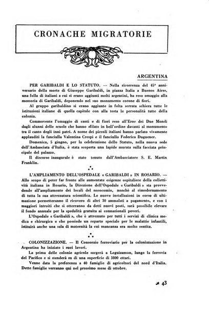 L'Italia e il mondo rassegna mensile delle migrazioni. --a. 8, n. 12 (dic. 1928)