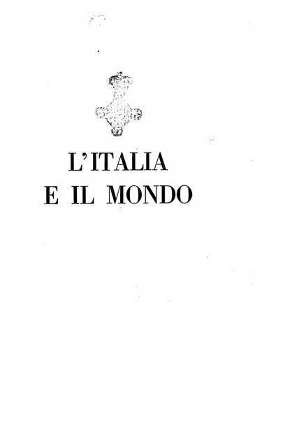 L'Italia e il mondo rassegna mensile delle migrazioni. --a. 8, n. 12 (dic. 1928)