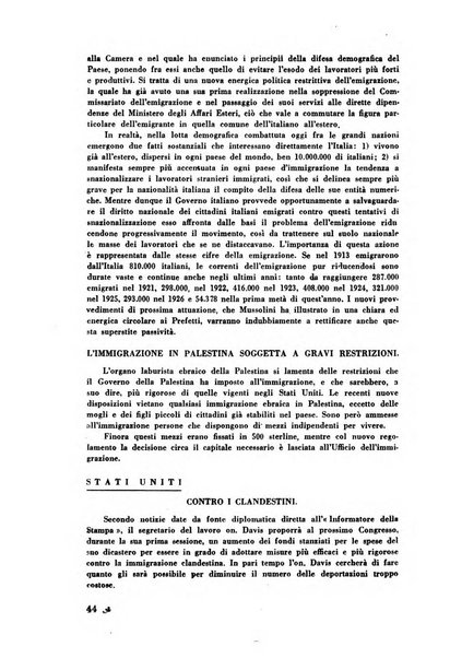 L'Italia e il mondo rassegna mensile delle migrazioni. --a. 8, n. 12 (dic. 1928)