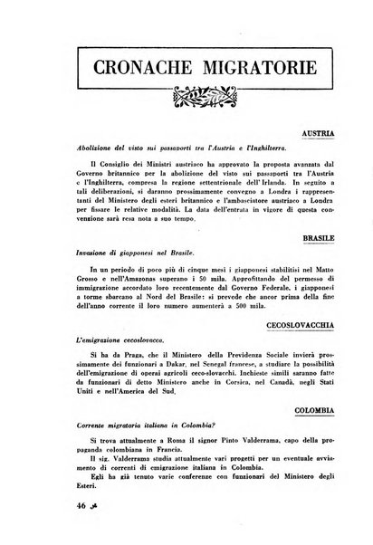 L'Italia e il mondo rassegna mensile delle migrazioni. --a. 8, n. 12 (dic. 1928)