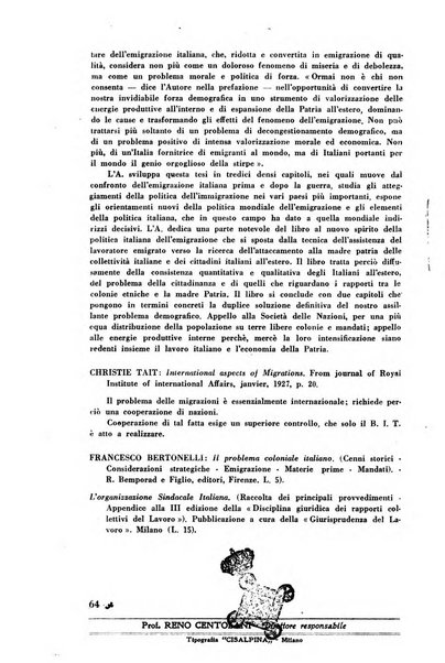 L'Italia e il mondo rassegna mensile delle migrazioni. --a. 8, n. 12 (dic. 1928)