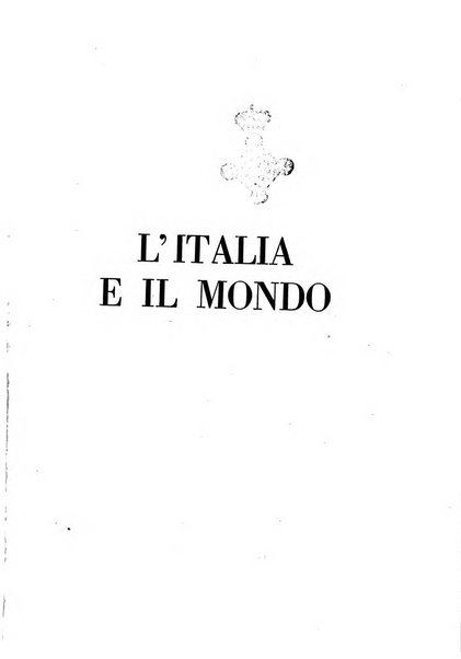 L'Italia e il mondo rassegna mensile delle migrazioni. --a. 8, n. 12 (dic. 1928)