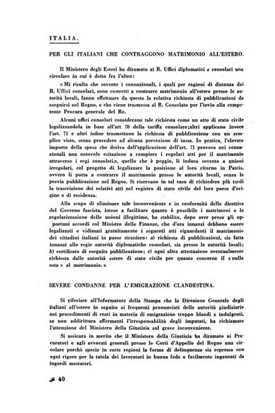 L'Italia e il mondo rassegna mensile delle migrazioni. --a. 8, n. 12 (dic. 1928)