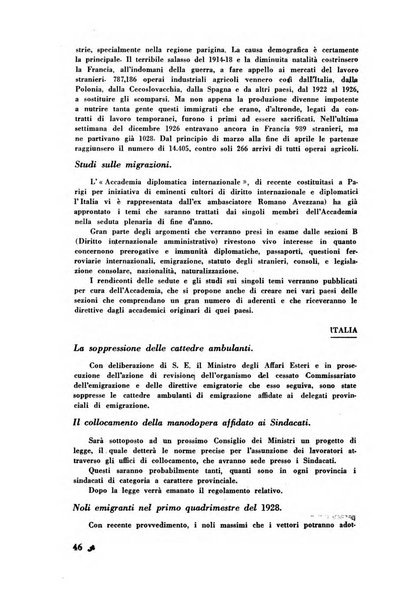 L'Italia e il mondo rassegna mensile delle migrazioni. --a. 8, n. 12 (dic. 1928)