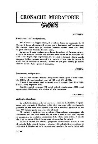 L'Italia e il mondo rassegna mensile delle migrazioni. --a. 8, n. 12 (dic. 1928)