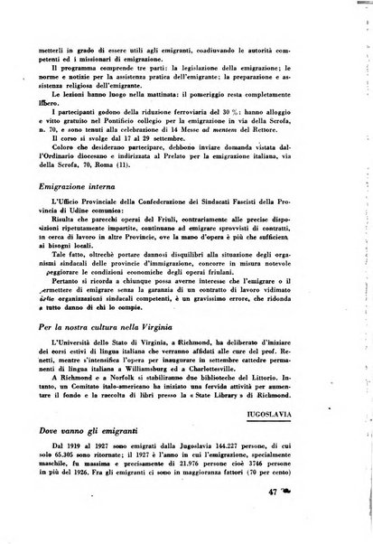 L'Italia e il mondo rassegna mensile delle migrazioni. --a. 8, n. 12 (dic. 1928)