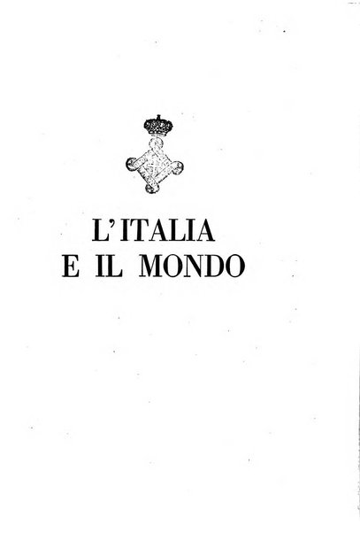 L'Italia e il mondo rassegna mensile delle migrazioni. --a. 8, n. 12 (dic. 1928)