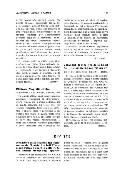 Medicina dello sport e dell'educazione fisica periodico bimestrale