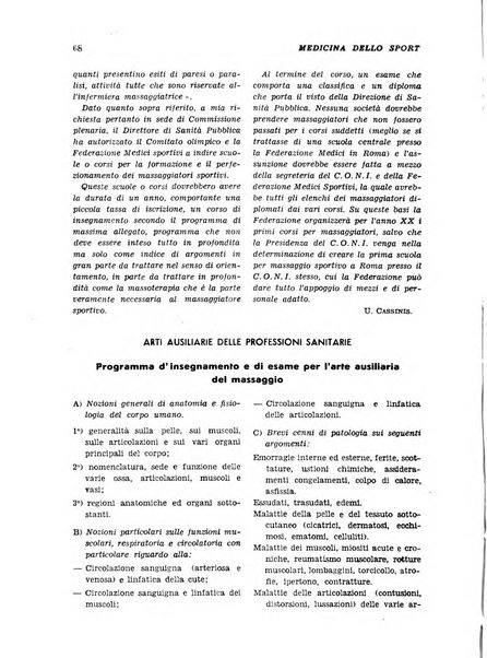 Medicina dello sport e dell'educazione fisica periodico bimestrale