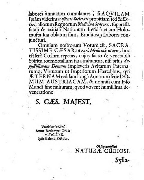 Miscellanea curiosa medico-physica Academiae naturae curiosorum sive ephemeridum medico-physicarum Germanicarum..