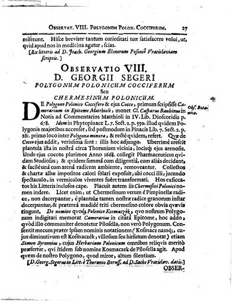 Miscellanea curiosa medico-physica Academiae naturae curiosorum sive ephemeridum medico-physicarum Germanicarum..