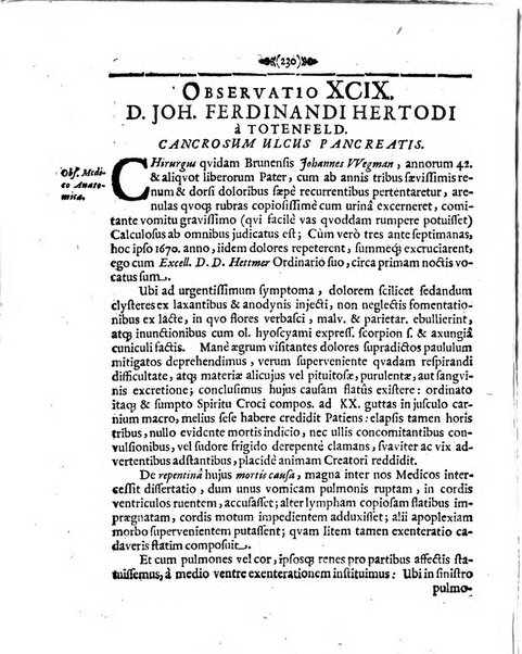 Miscellanea curiosa medico-physica Academiae naturae curiosorum sive ephemeridum medico-physicarum Germanicarum..