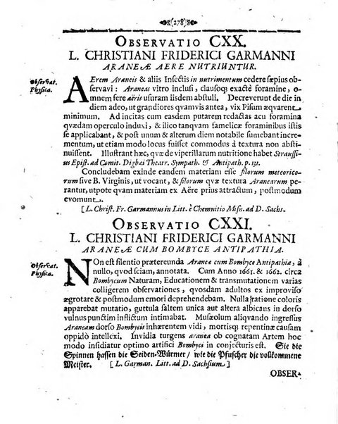 Miscellanea curiosa medico-physica Academiae naturae curiosorum sive ephemeridum medico-physicarum Germanicarum..