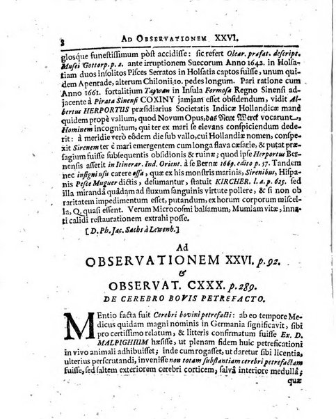 Miscellanea curiosa medico-physica Academiae naturae curiosorum sive ephemeridum medico-physicarum Germanicarum..