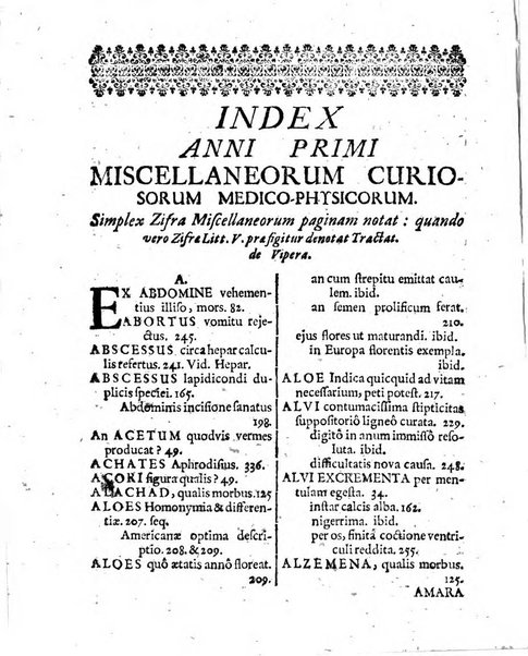 Miscellanea curiosa medico-physica Academiae naturae curiosorum sive ephemeridum medico-physicarum Germanicarum..