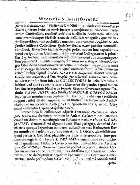 Miscellanea curiosa medico-physica Academiae naturae curiosorum sive ephemeridum medico-physicarum Germanicarum..