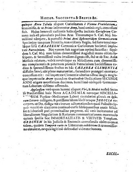 Miscellanea curiosa medico-physica Academiae naturae curiosorum sive ephemeridum medico-physicarum Germanicarum..