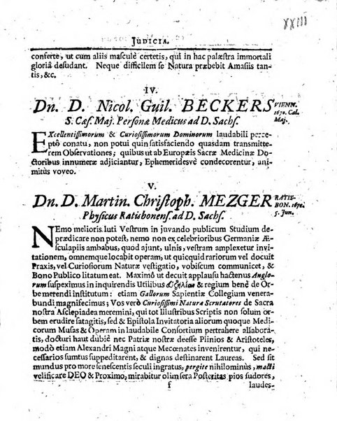 Miscellanea curiosa medico-physica Academiae naturae curiosorum sive ephemeridum medico-physicarum Germanicarum..