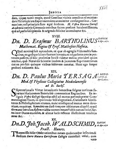 Miscellanea curiosa medico-physica Academiae naturae curiosorum sive ephemeridum medico-physicarum Germanicarum..