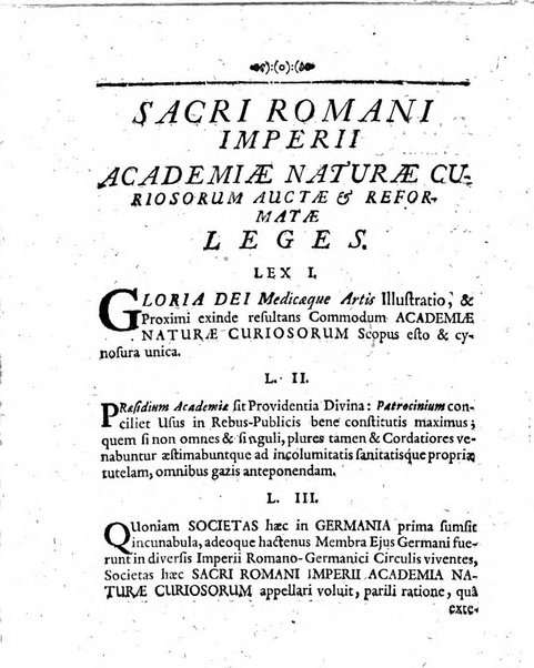 Miscellanea curiosa medico-physica Academiae naturae curiosorum sive ephemeridum medico-physicarum Germanicarum..