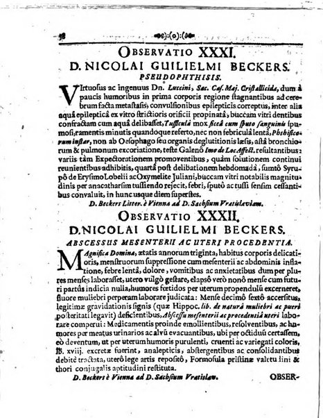 Miscellanea curiosa medico-physica Academiae naturae curiosorum sive ephemeridum medico-physicarum Germanicarum..