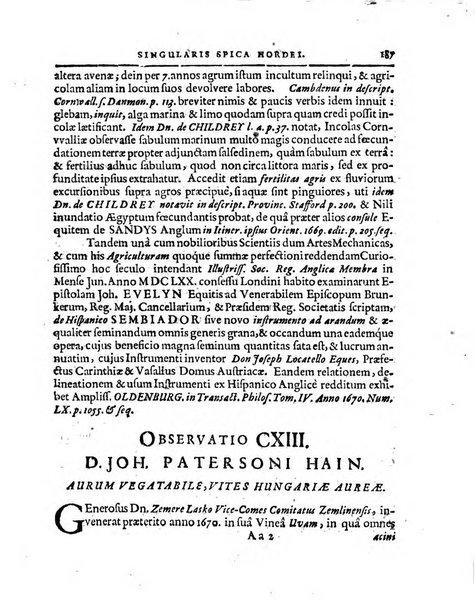 Miscellanea curiosa medico-physica Academiae naturae curiosorum sive ephemeridum medico-physicarum Germanicarum..