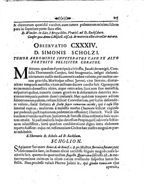 Miscellanea curiosa medico-physica Academiae naturae curiosorum sive ephemeridum medico-physicarum Germanicarum..