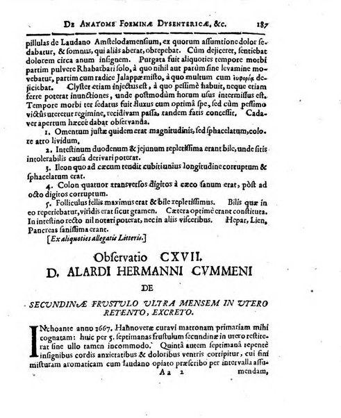 Miscellanea curiosa medico-physica Academiae naturae curiosorum sive ephemeridum medico-physicarum Germanicarum..