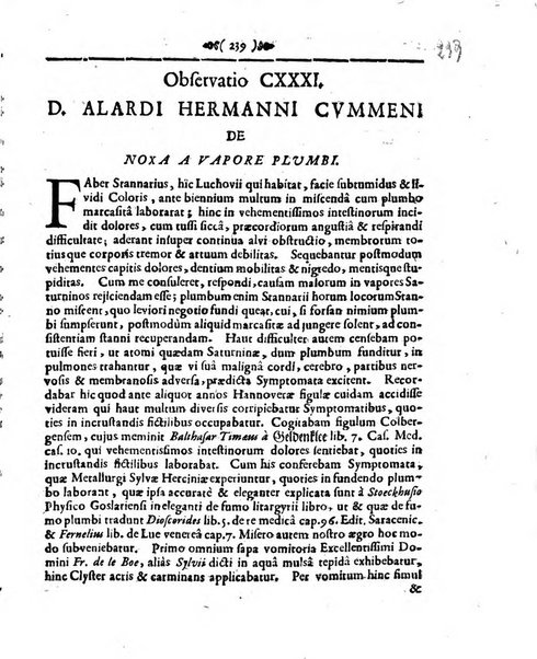 Miscellanea curiosa medico-physica Academiae naturae curiosorum sive ephemeridum medico-physicarum Germanicarum..