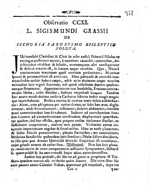 Miscellanea curiosa medico-physica Academiae naturae curiosorum sive ephemeridum medico-physicarum Germanicarum..