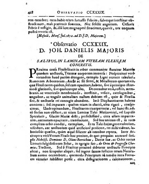 Miscellanea curiosa medico-physica Academiae naturae curiosorum sive ephemeridum medico-physicarum Germanicarum..