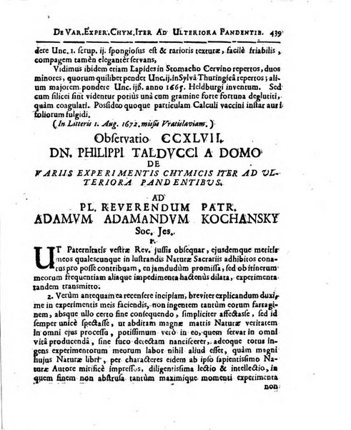 Miscellanea curiosa medico-physica Academiae naturae curiosorum sive ephemeridum medico-physicarum Germanicarum..