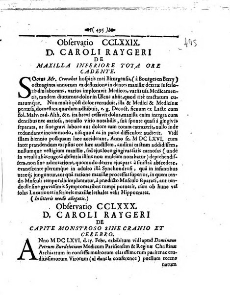 Miscellanea curiosa medico-physica Academiae naturae curiosorum sive ephemeridum medico-physicarum Germanicarum..