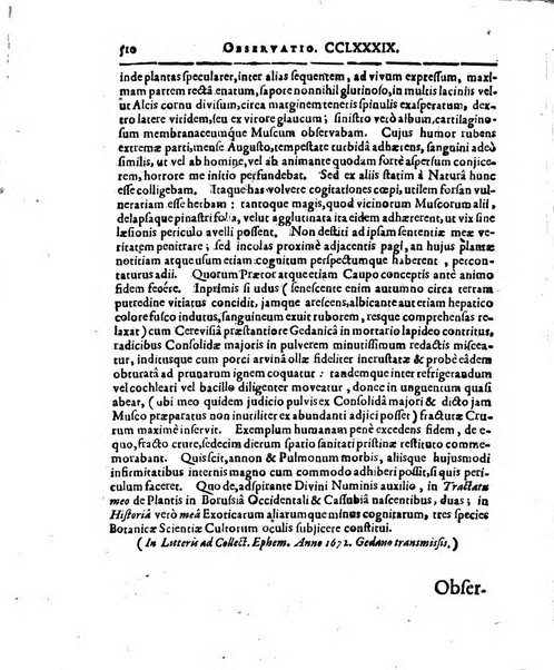 Miscellanea curiosa medico-physica Academiae naturae curiosorum sive ephemeridum medico-physicarum Germanicarum..